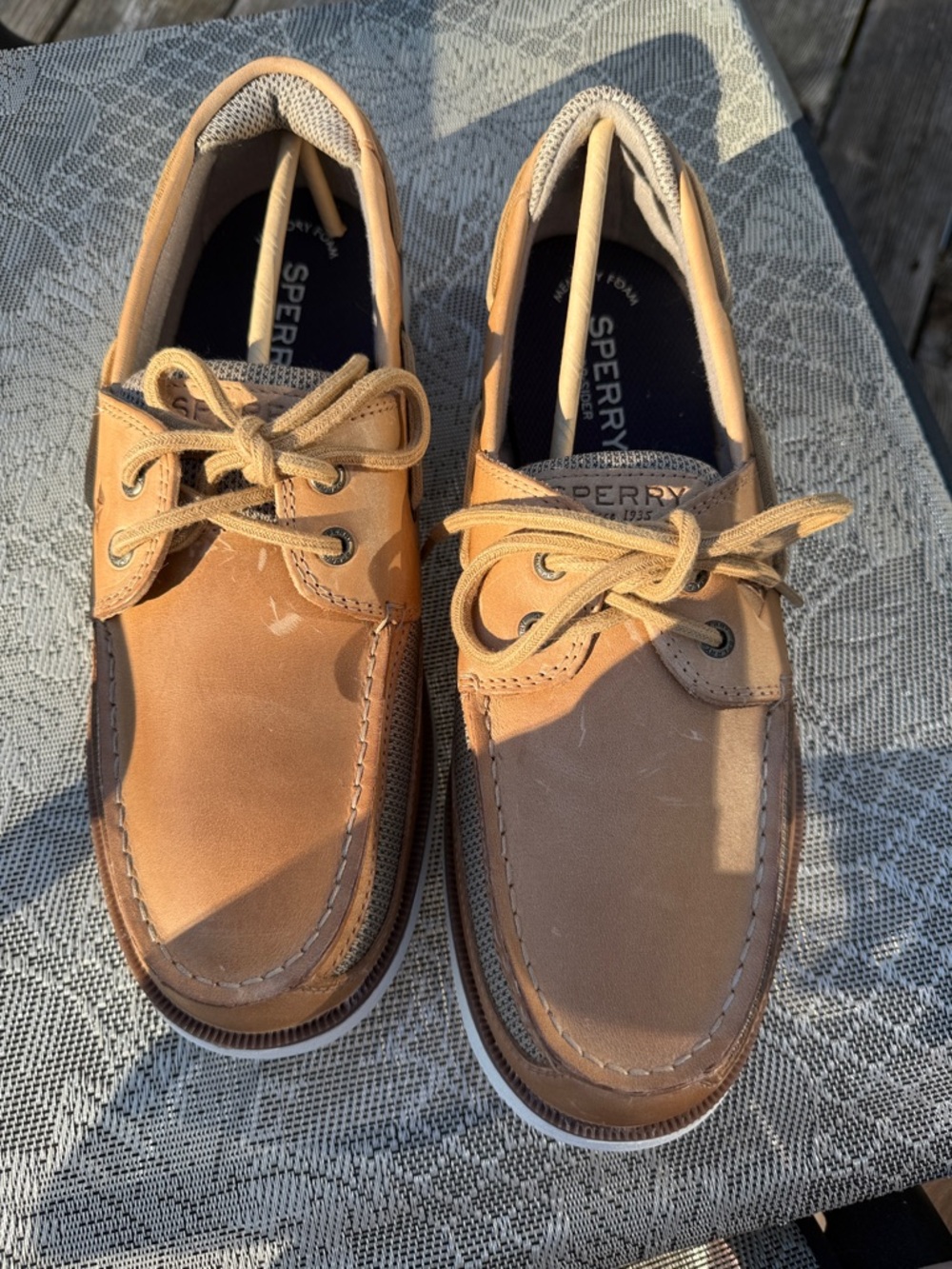 Sperry Brown Boat shoes new in box